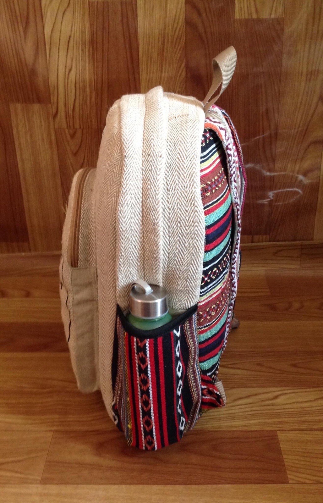 Eco Friendly Large Hemp Backpack