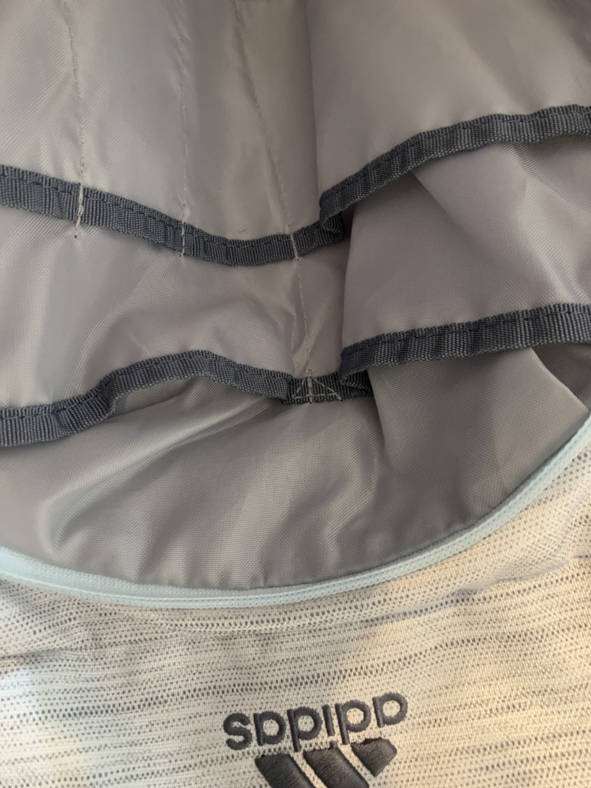 GOOD Adidas Backpack with Laptop Sleeve Pocket, 21 in x 16 in Gray, Oxford Cloth