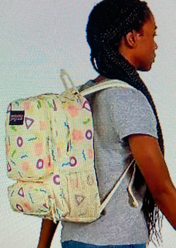 NEW JanSport Doubleton Backpack – Memphis Mood Neon (17″ x 12.5″ x 5.5″)