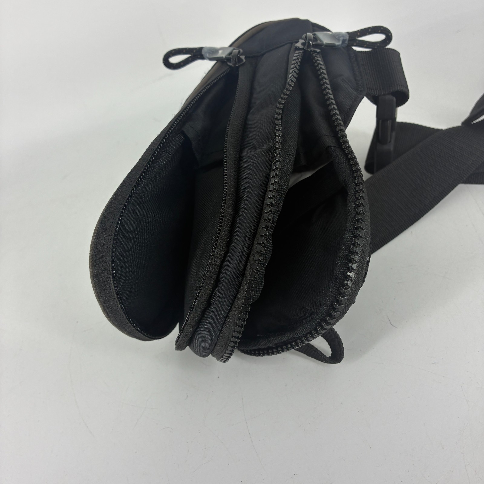 Nike Essentials 1L Cross-Body Sling Bag Black Polyester Adjustable Strap
