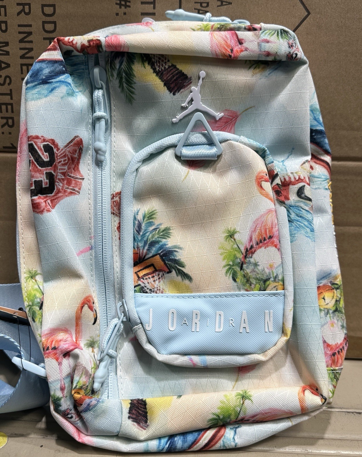 Jordan Collectors Crossbody Bag South Beach Miami Flamingo Tropical MA0957-W4H