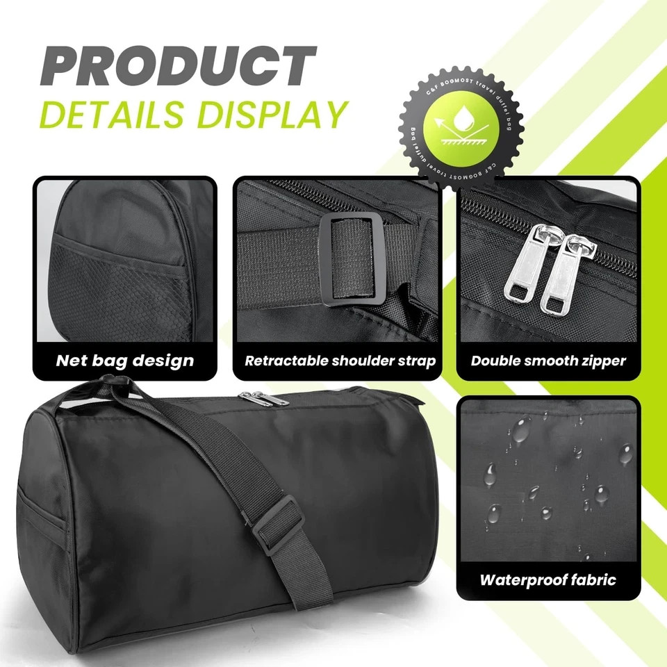 Small Travel Duffel Bag Foldable Waterproof Gym Bag for Gym Beach Swim Bag