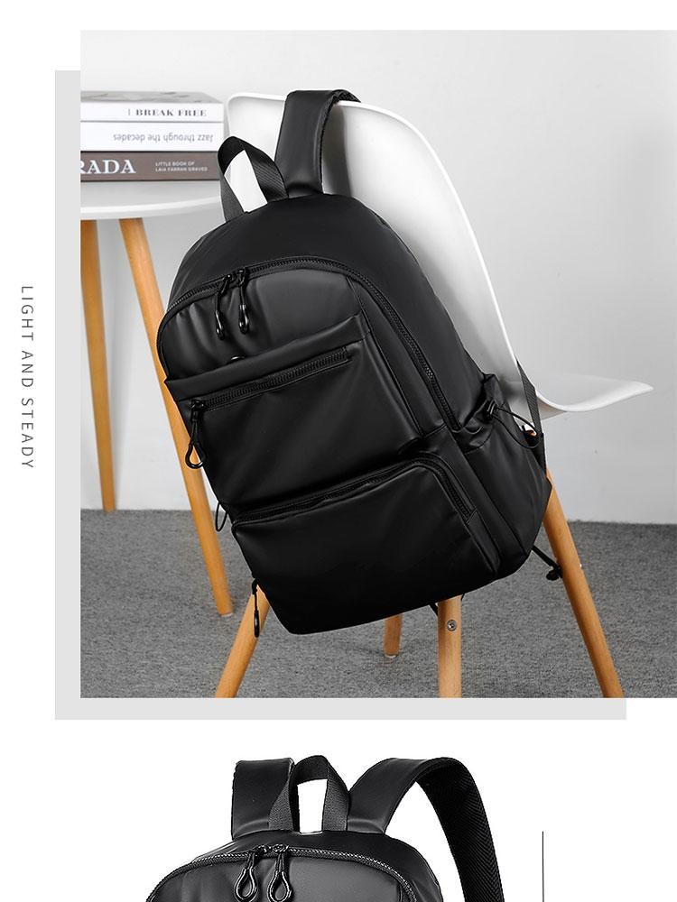 14 Inch Laptop Backpack Large Capacity Travel School Bag Lightweight Durable Men