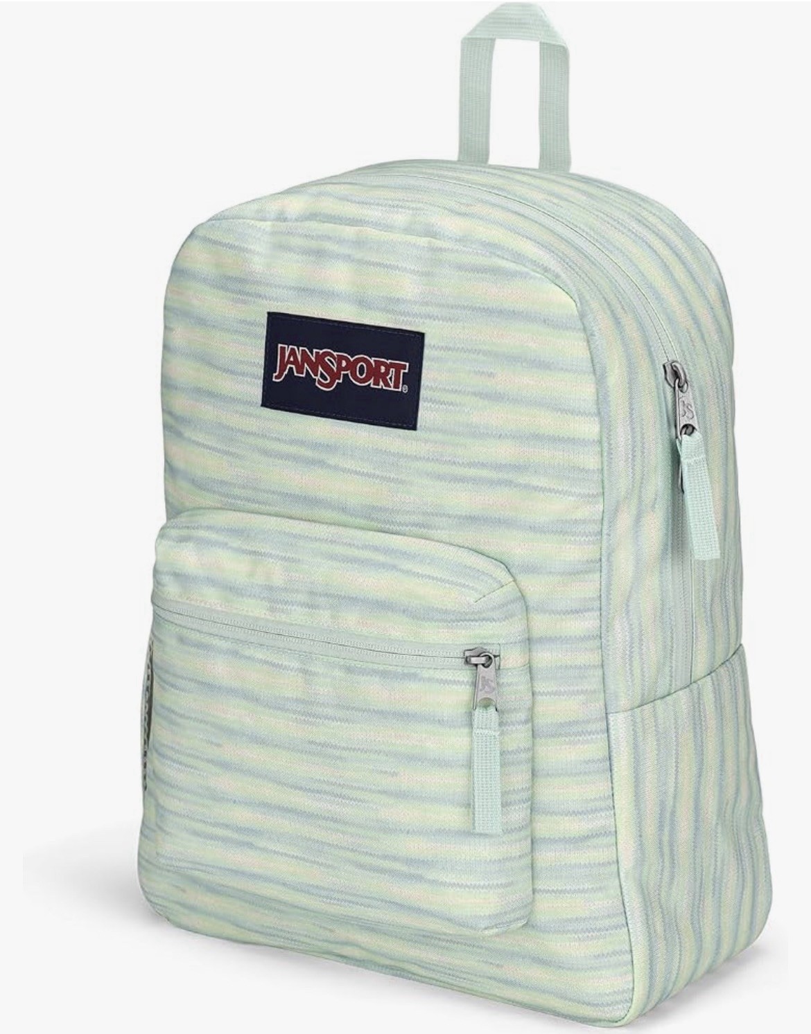 NWT JANSPORT CROSS TOWN BACKPACK- SPACE DYE FRESH MINT