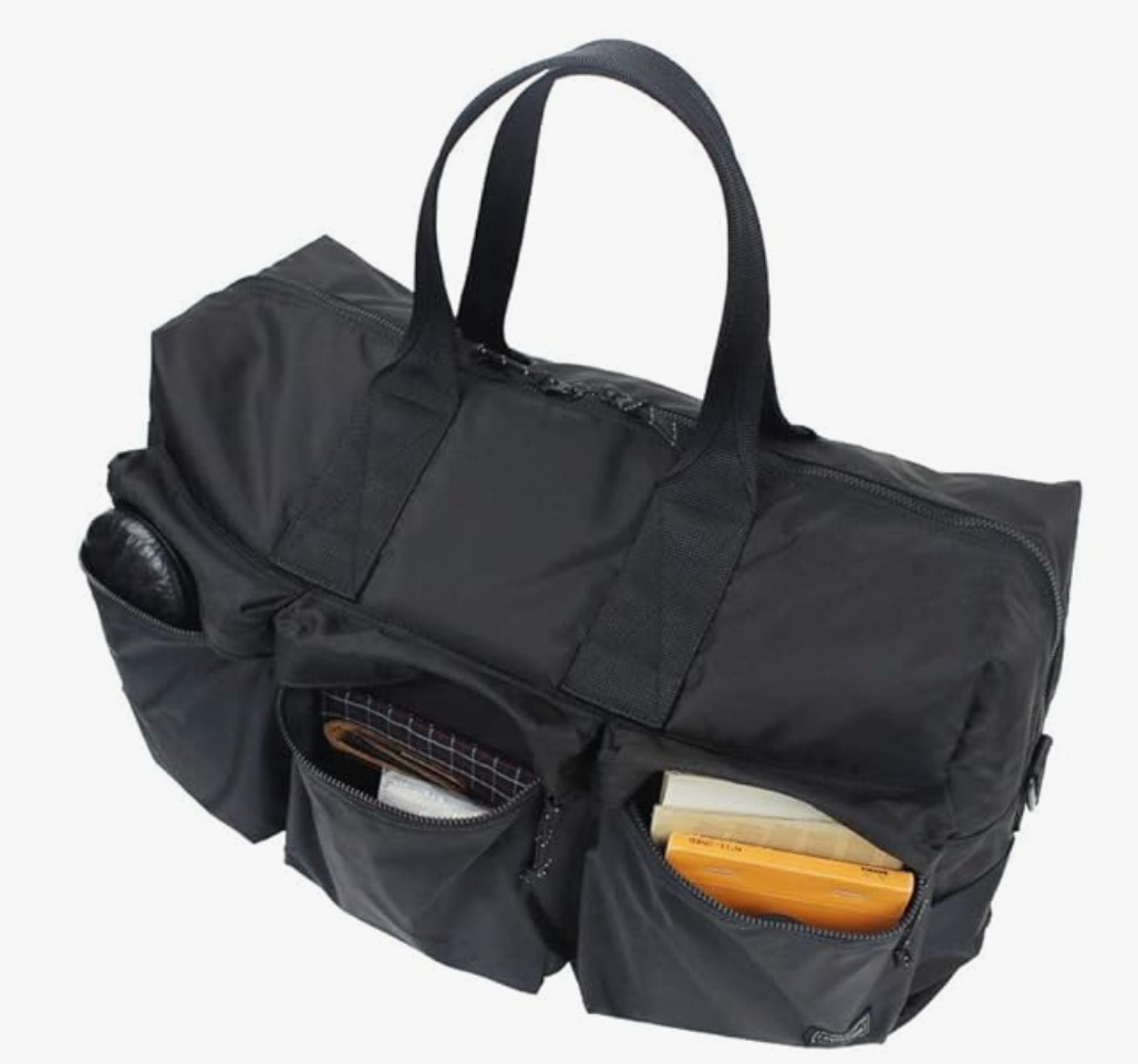 Porter Force Boston Bag 2way Duffle 855-05900 NAVY/BLACK/OLIVE Yoshida Bag japan
