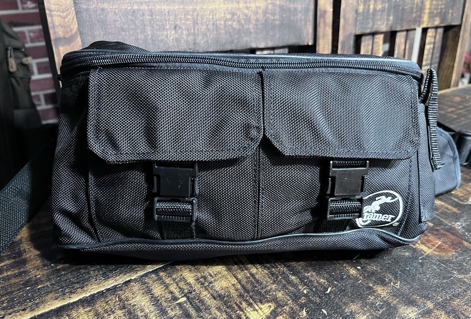 Cramer Deluxe Heavy Duty Canvas Medical Or Tactical Fanny Pack Waist Belt Black