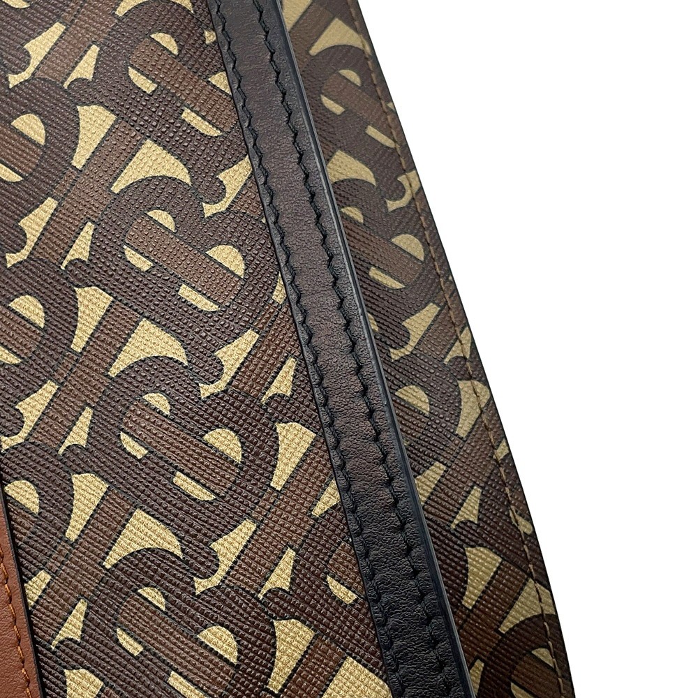 BURBERRY TBMonogram 2WAYBag PVC/Leather Beige/Multicolor 8024294