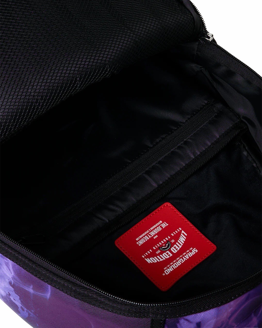 SPRAYGROUND LIMITED EDITION BACKPACK ELEVATE PURPLE SHADOW FADE SMOKE GHOST NEW