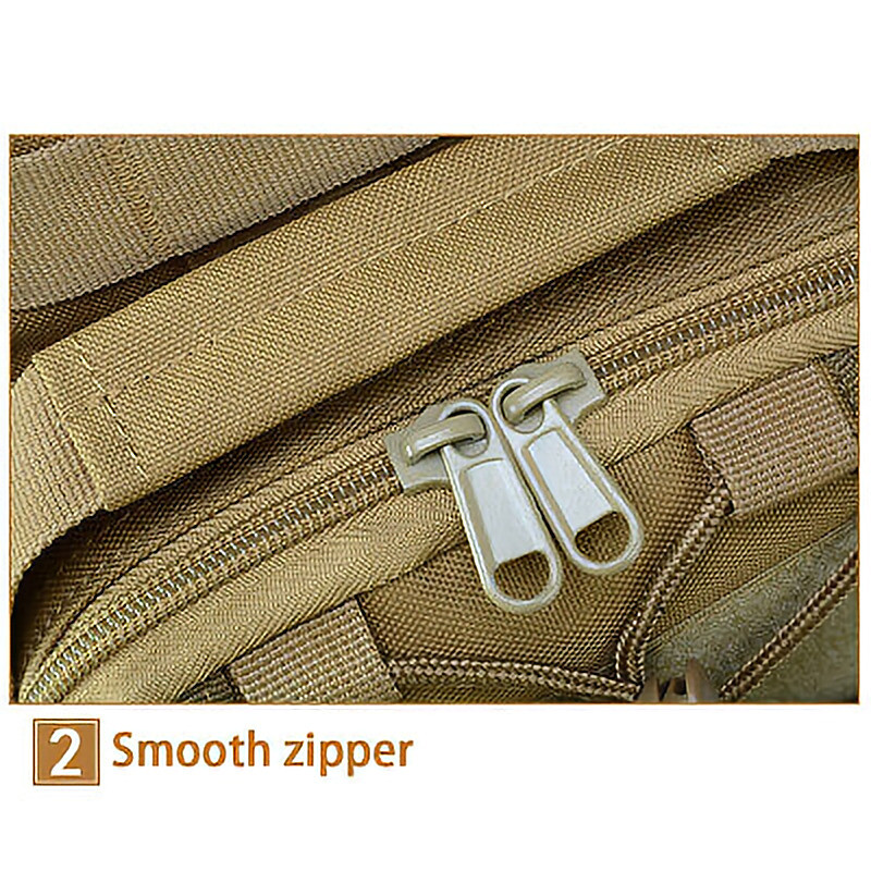 Outdoor Mens Backpack Tactical Sling Shoulder Bag Molle Travel Chest Pack Hiking