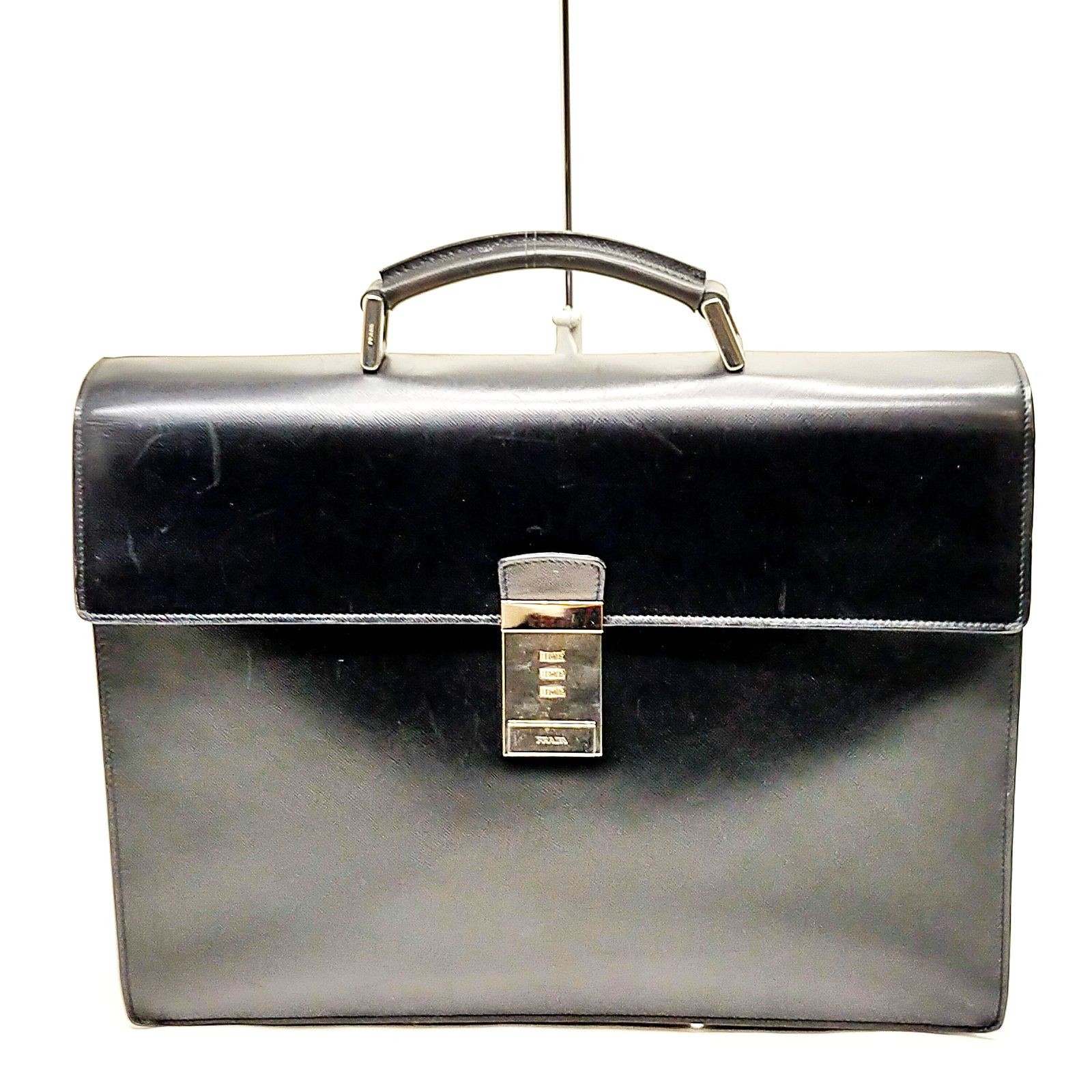 Prada Business Bag Black Leather 2869280