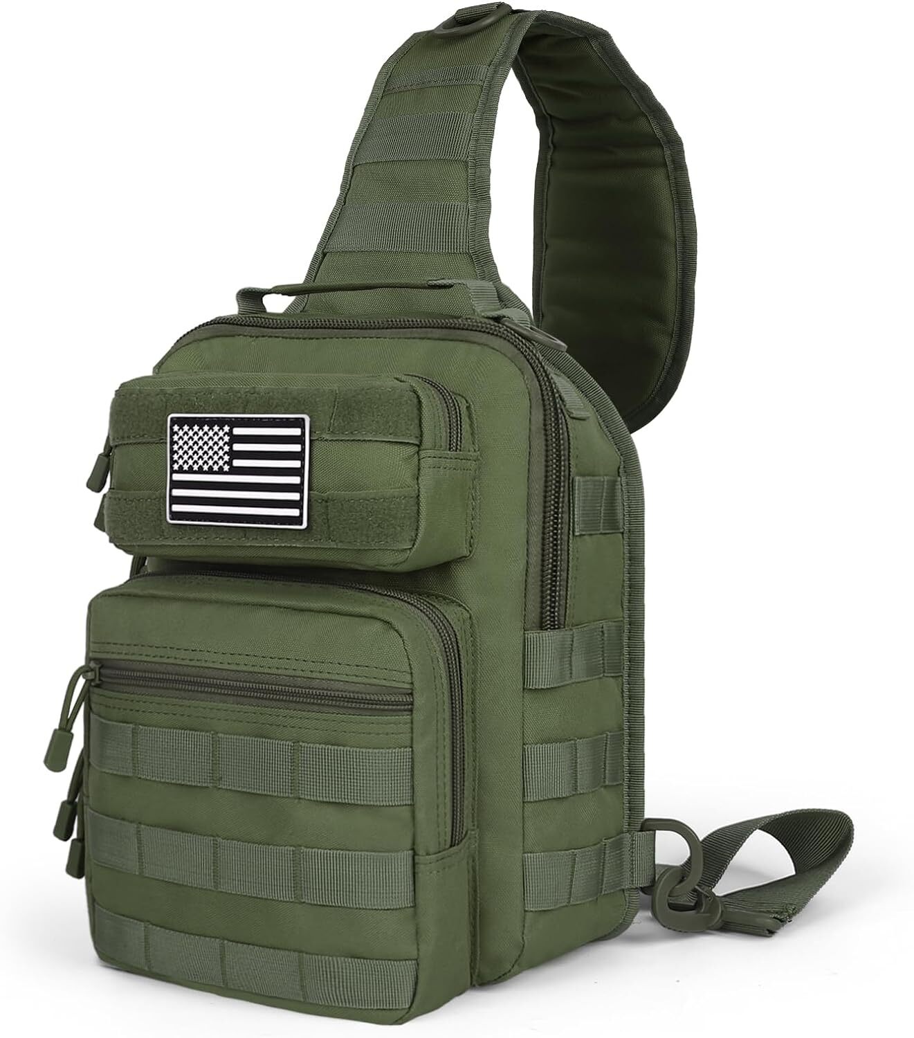 Tactical Sling Bag Military Rover Shoulder Backpack EDC Molle Assault Range Bag