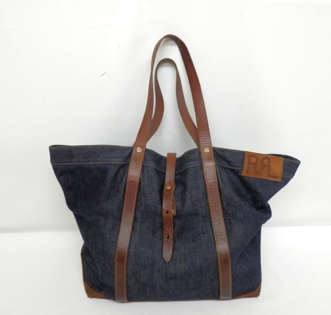 MH507 RRL Denim Tote Bag
