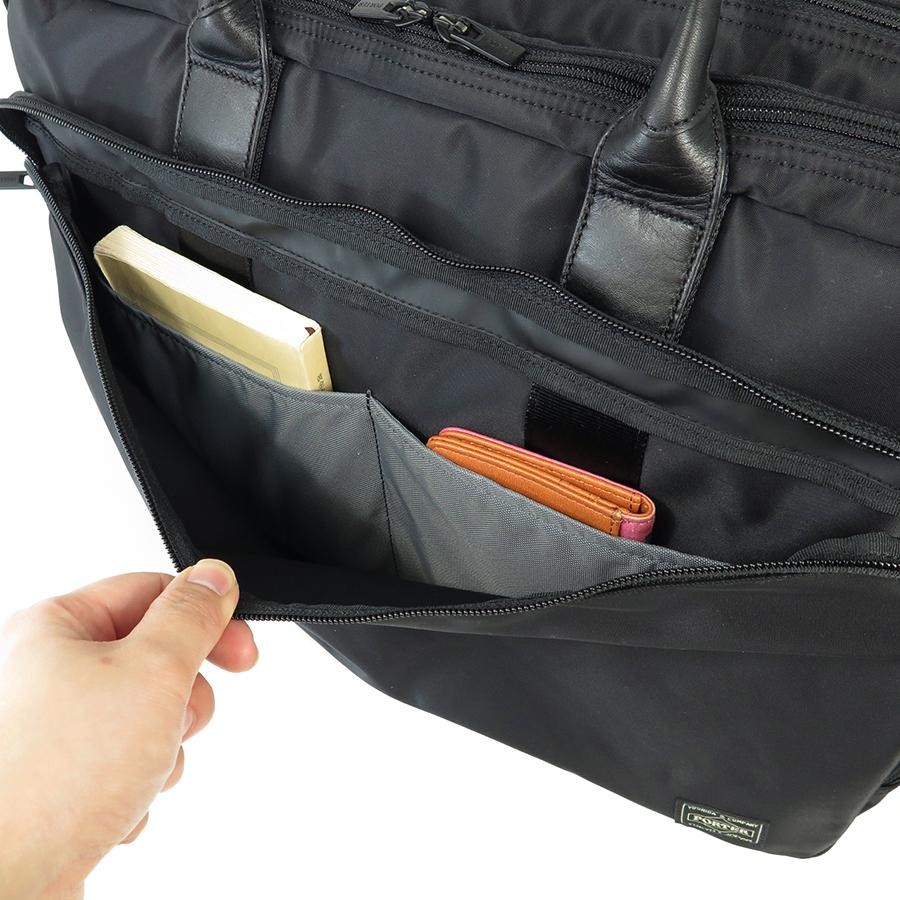 PORTER Yoshida Bag Time 3WAY BRIEFCASE Business Bag 655-06166 Black