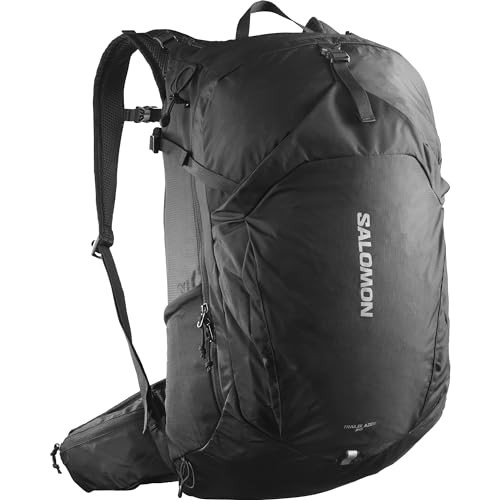 Salomon TRAILBLAZER 30 Backpack 30 Liters Unisex Black/Alloy NSJapan Shipping
