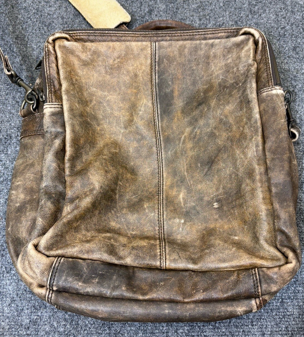 Leather Scully Squadron 81st Aero Travel Shoulder Bag Pilot