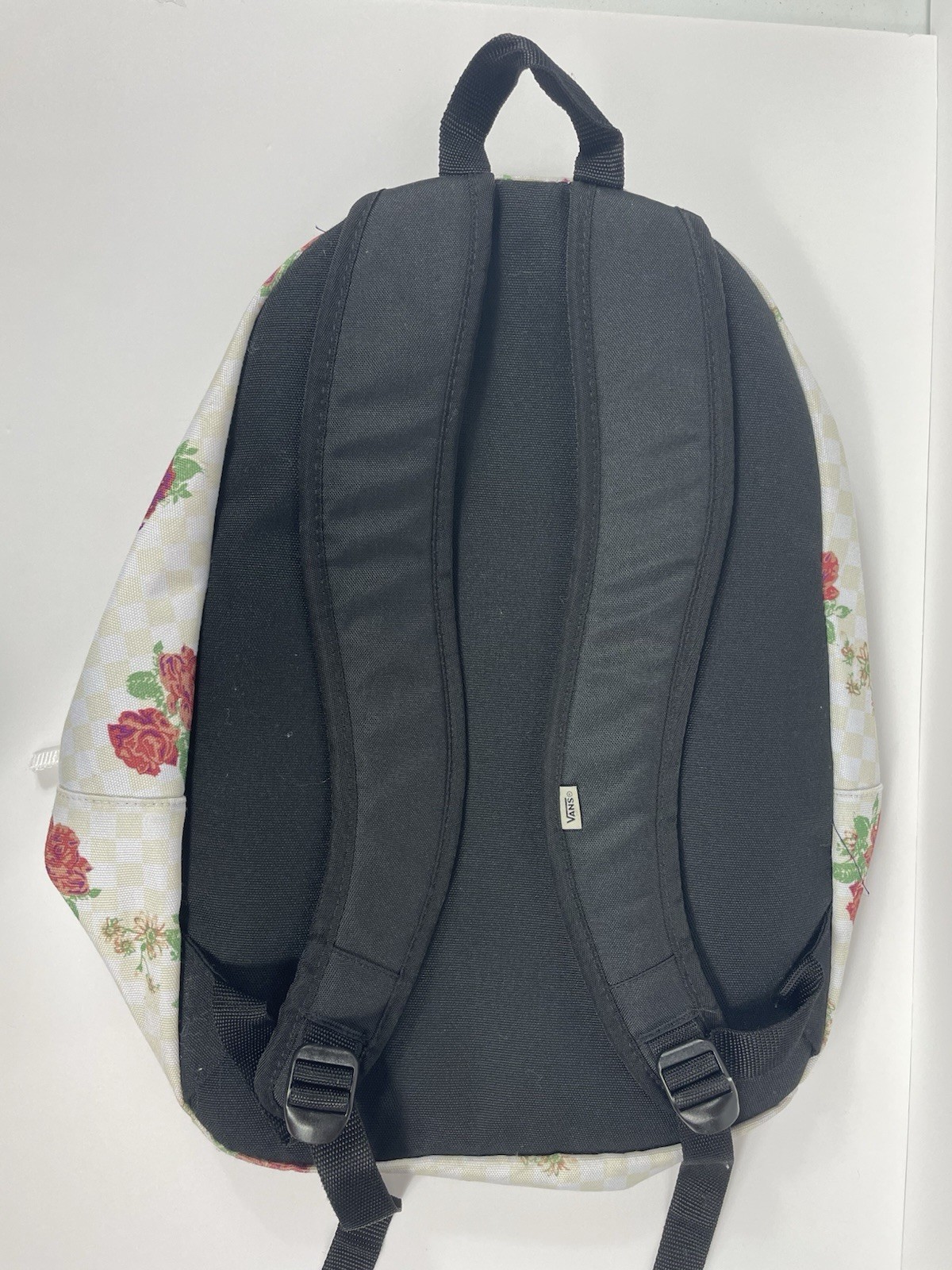 Vans Off The Wall Rose Flowers Floral All Over Print Skateboarding Backpack Bag