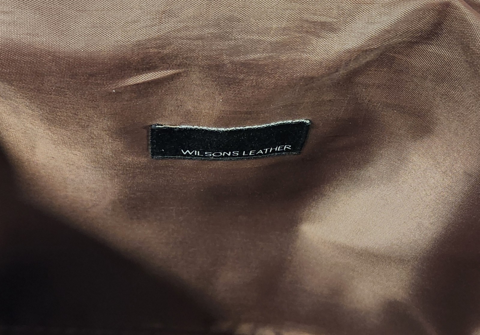 Wilsons Leather Camel Brown Messenger Laptop Computer Bag Briefcase