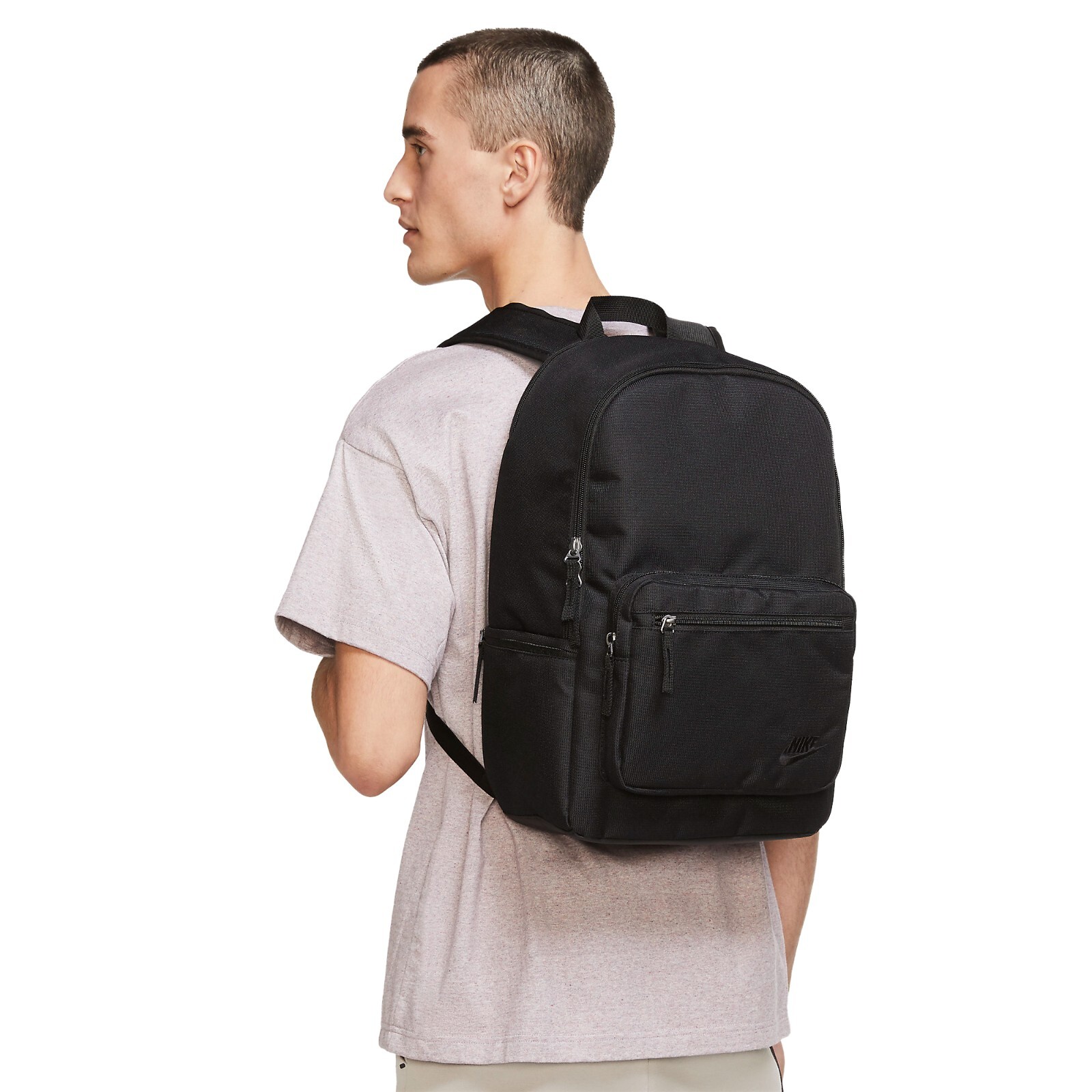 Nike Heritage Black DB3300-010 Eugene Adult Unisex Backpack (23L) 1404 CU IN