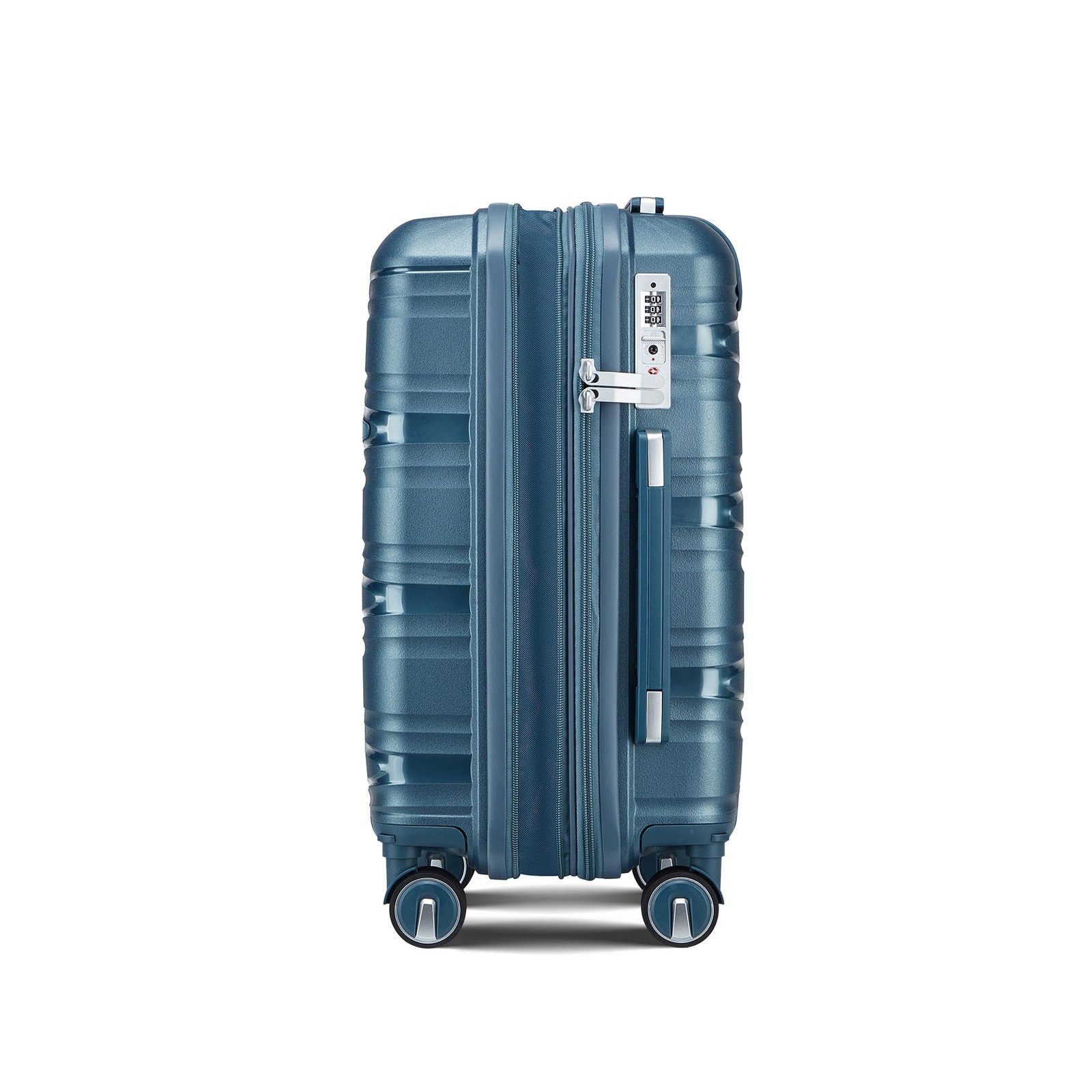 Best 4 Piece Carry On Luggage Set 20 Inch, Expandable PP Hardshell Suitcase with