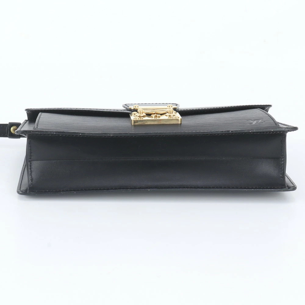 Louis Vuitton Epil Serie Dragonne Leather Bag Noir 26cm x 18cm x 6cm EX