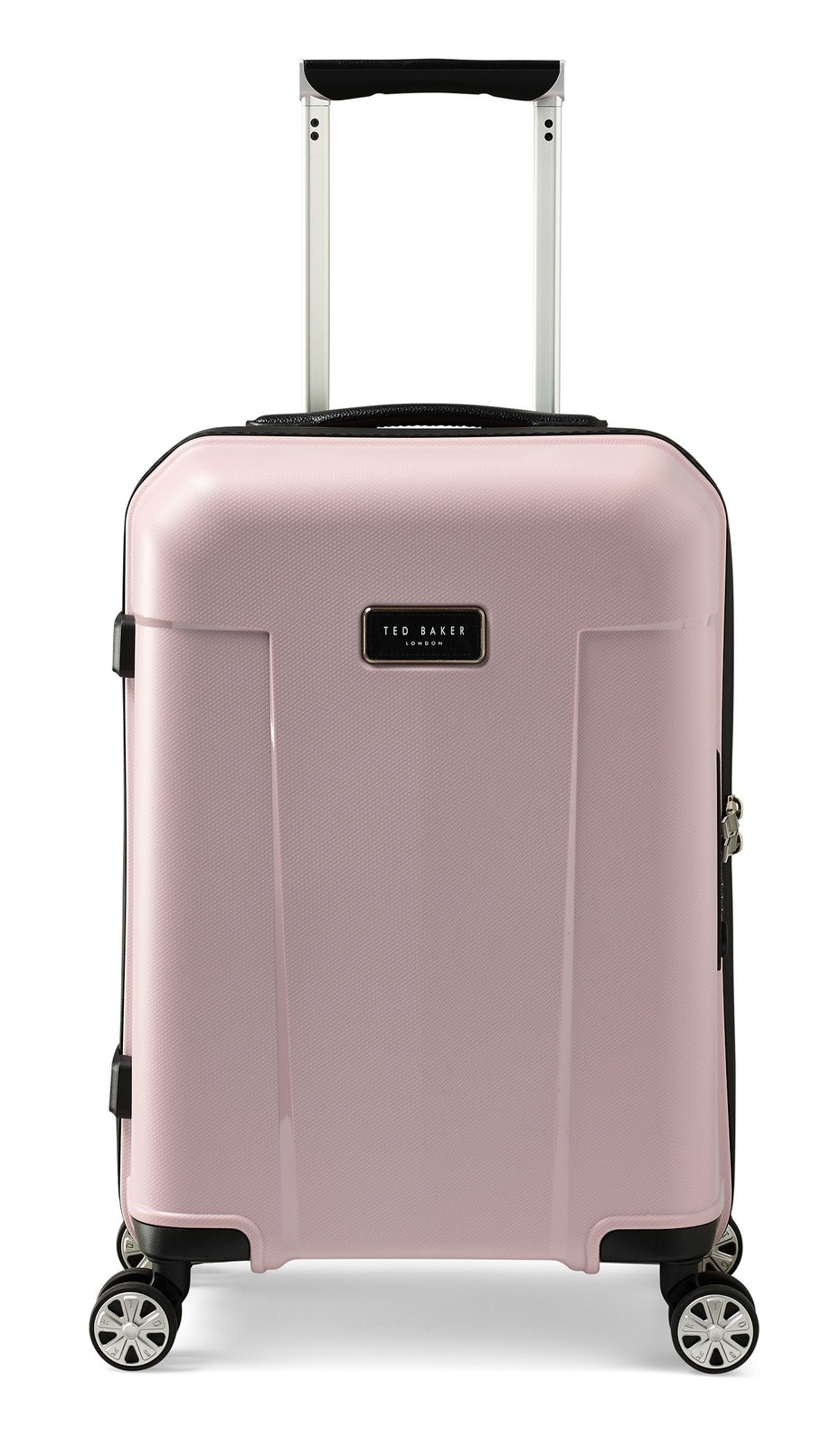 Ted Baker Flying Colours Hardside Trolley 4 Wheel Spinner, 20 Inch Carry On U2