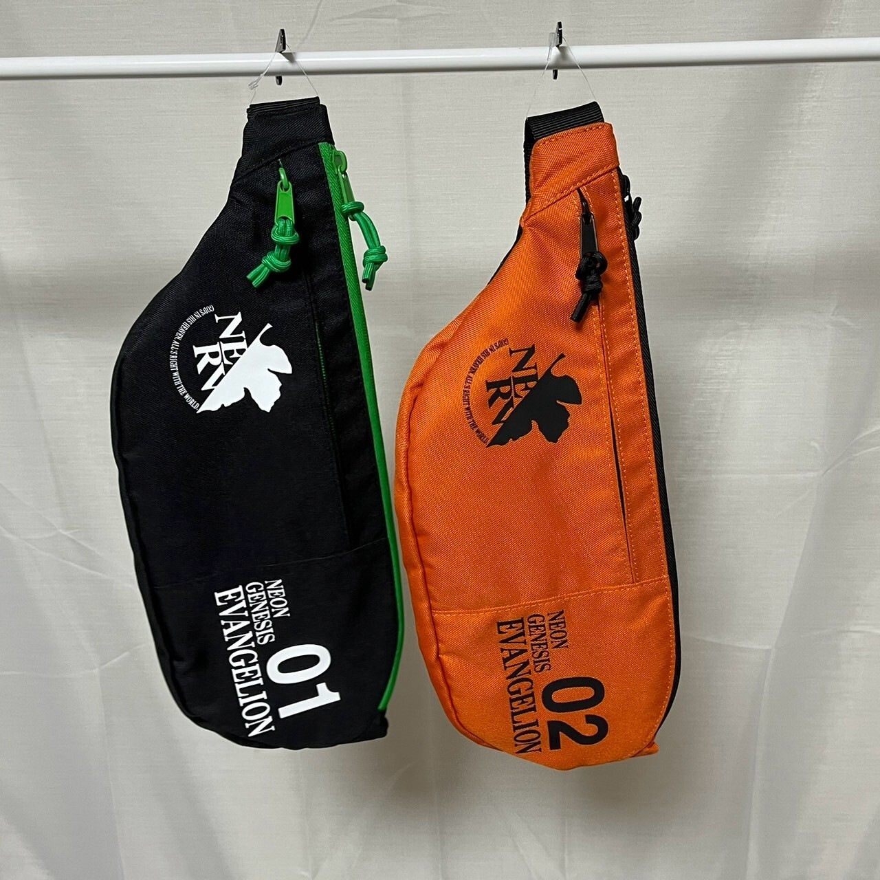 EVANGELION x GU Shoulder Bag Hand Bag Black Green Japan Limited 2024