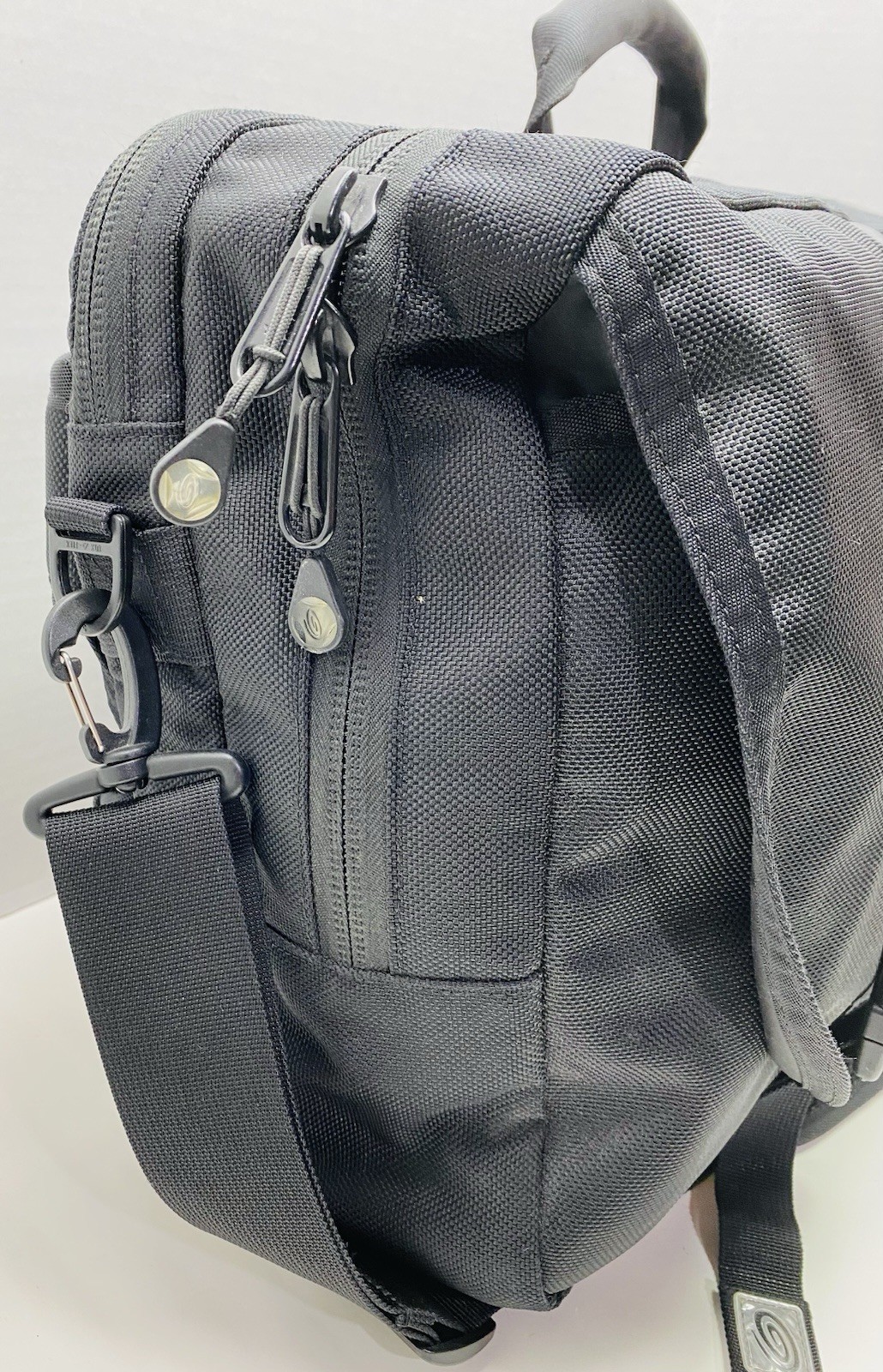 Timbuk2 Black Medium 3 In 1 Messenger Backpack Convertible Laptop Commute Bag