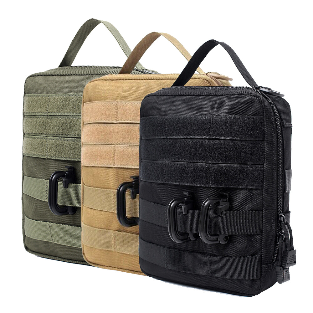 Tactical Molle Admin Pouch Compact Utility EDC Tool Bag Military Accessories Bag