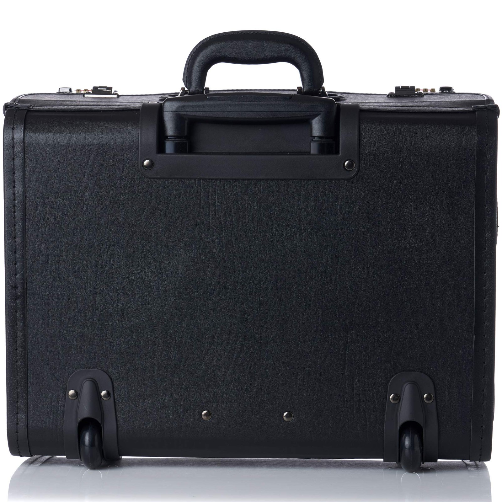 17″ Rolling Laptop Briefcase on Wheels Legal Size Attache for Lawyers