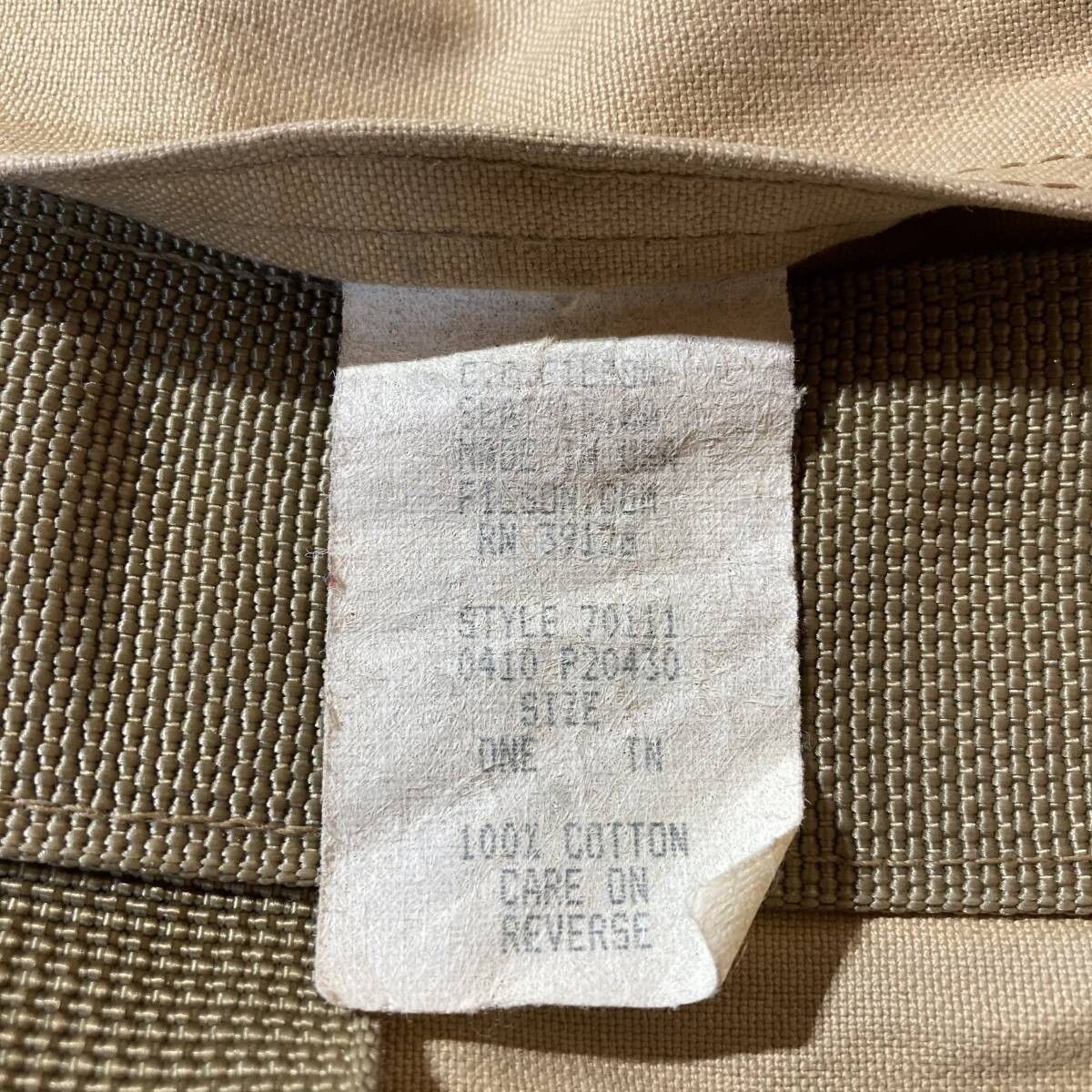 Filson Rugged Open Top Tote Tan OLD TAG Discontinued Style:70111 Vintage Rare