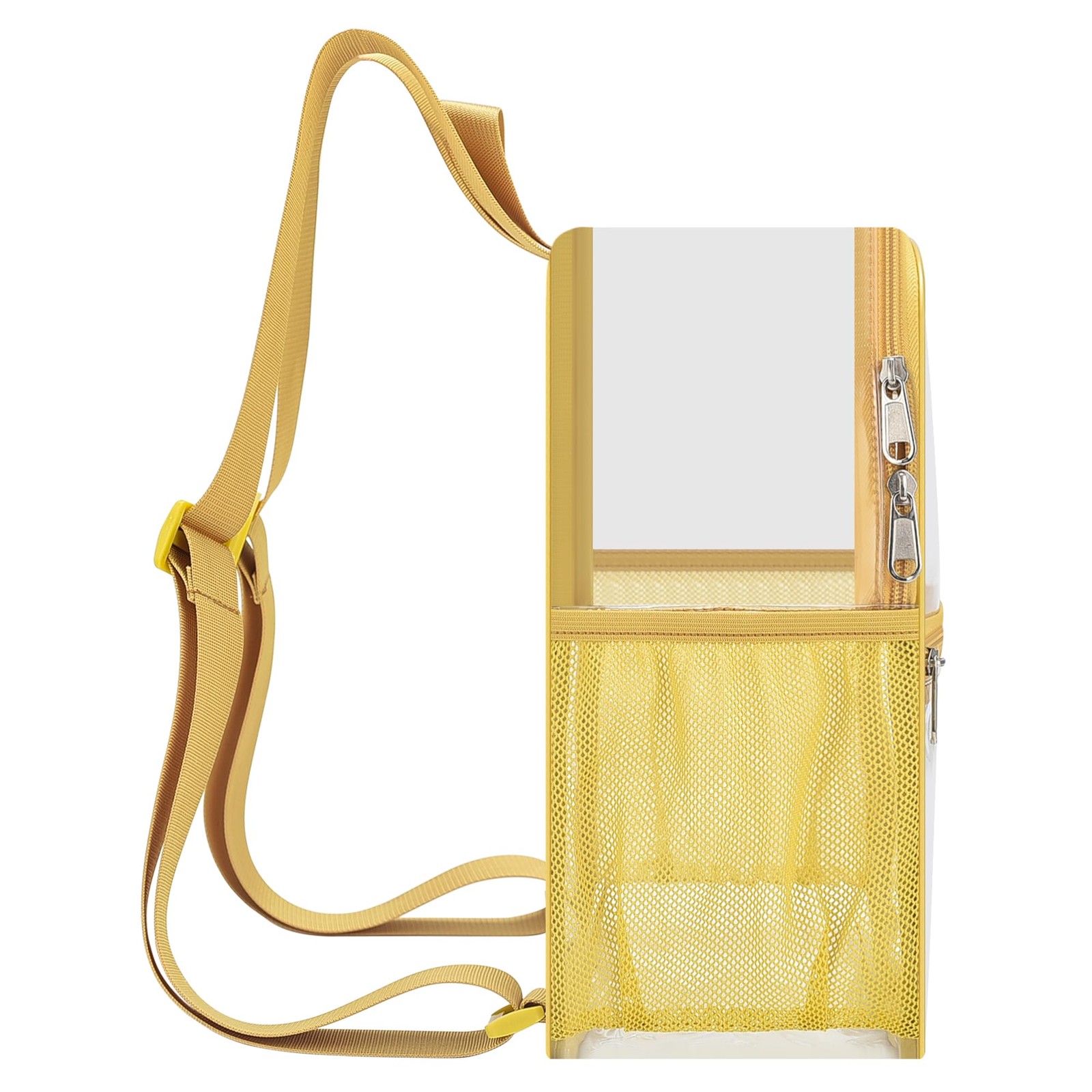 Clear Stadium Backpack Small 12x6x12 Inch Bag Sports Concert Event Work PVC