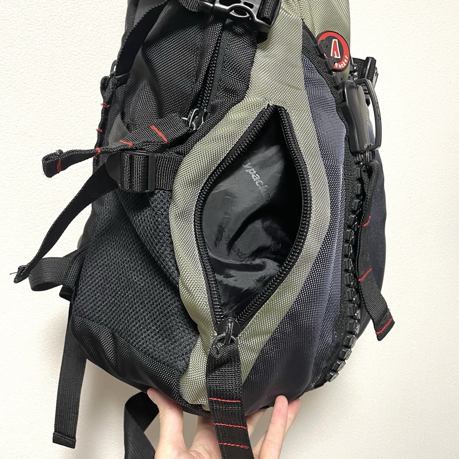 Vintage Any Packer Technical Backpack Bag Tactical RX Zip Oakley ACG Y2K 90s 00s