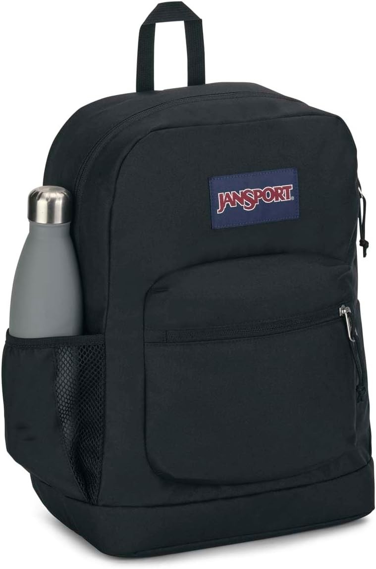 Jansport Cross Town Plus Backpack 17” Classic Color Black Brand New