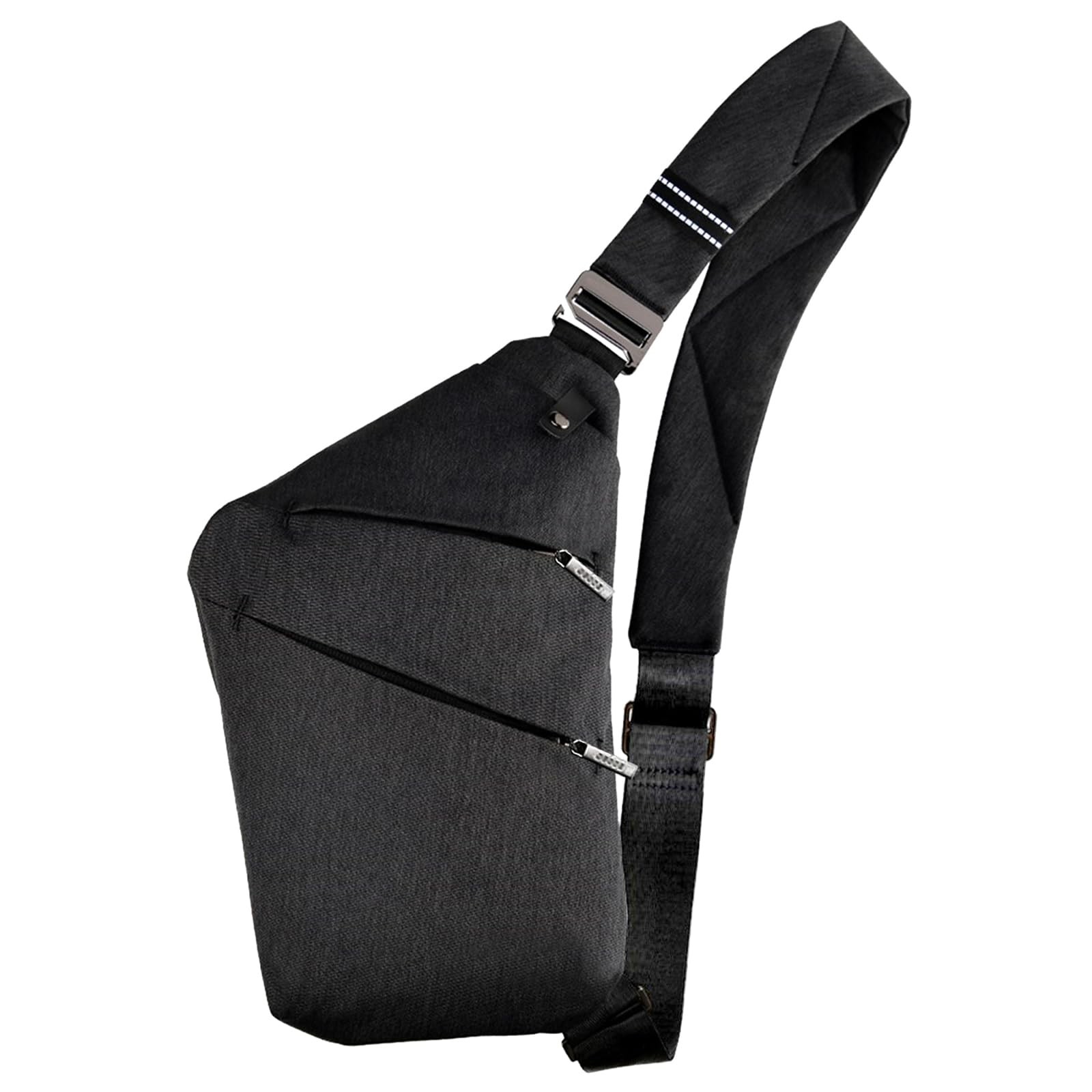 VADOO Sling Bag – Anti-theft Crossbody Shoulder for Basic Version-black