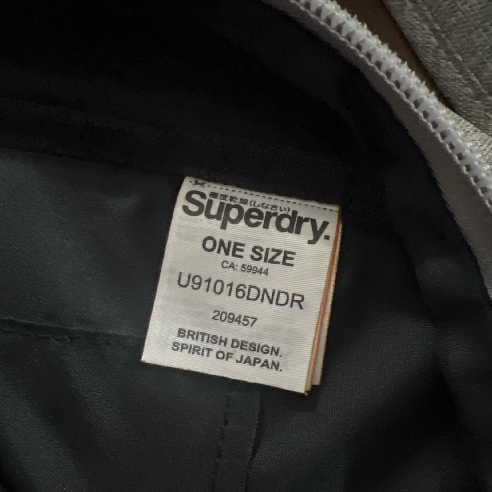 Superdry Super Marl Montana Backpack Gray Japan Outdoor