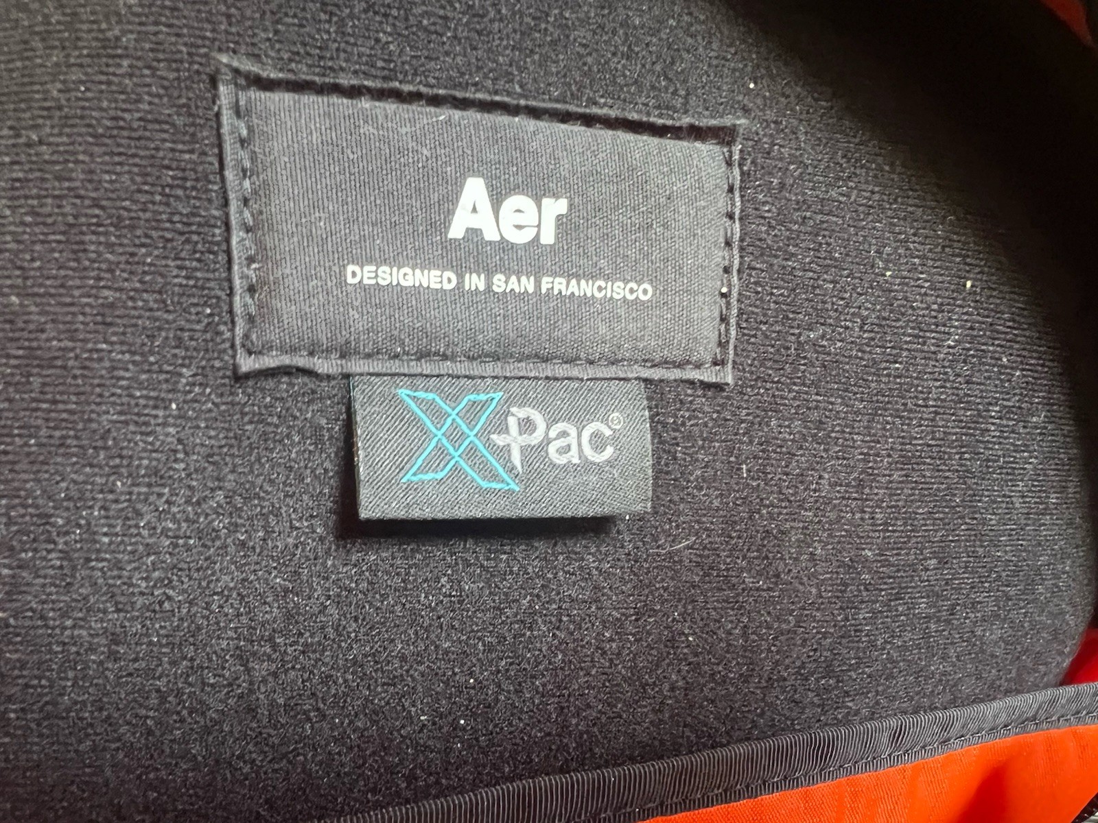 Aer City Pack X-Pac Black – Premium Weather Resistant Backpack Logo