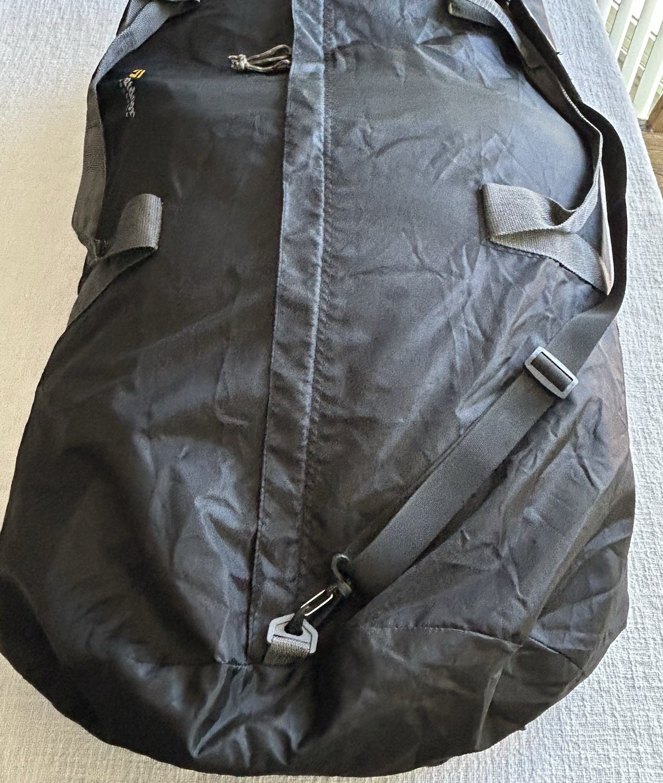 Outdoor Products Delux Black Duffle Bag 2XL 42″H x 18″W x 18″L Shoulder Strap