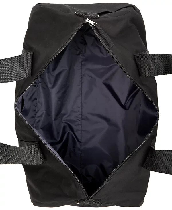 Tommy Hilfiger Men’s Gino Monochrome Black Duffle Bag NEW