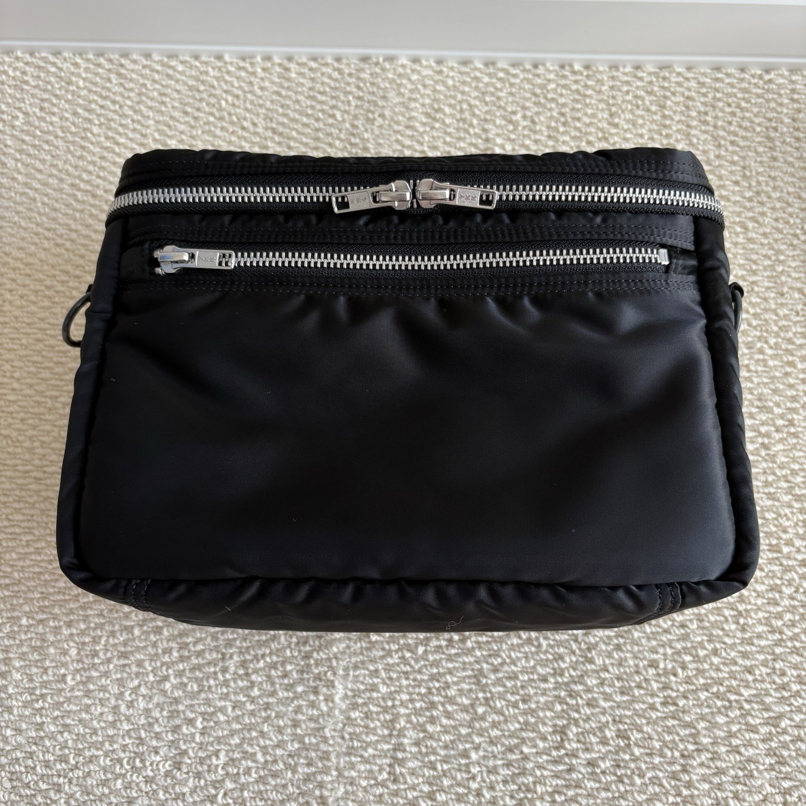 Porter Tanker Camera Bag Black Nylon Twill Padded Used Excellent Condition Japan
