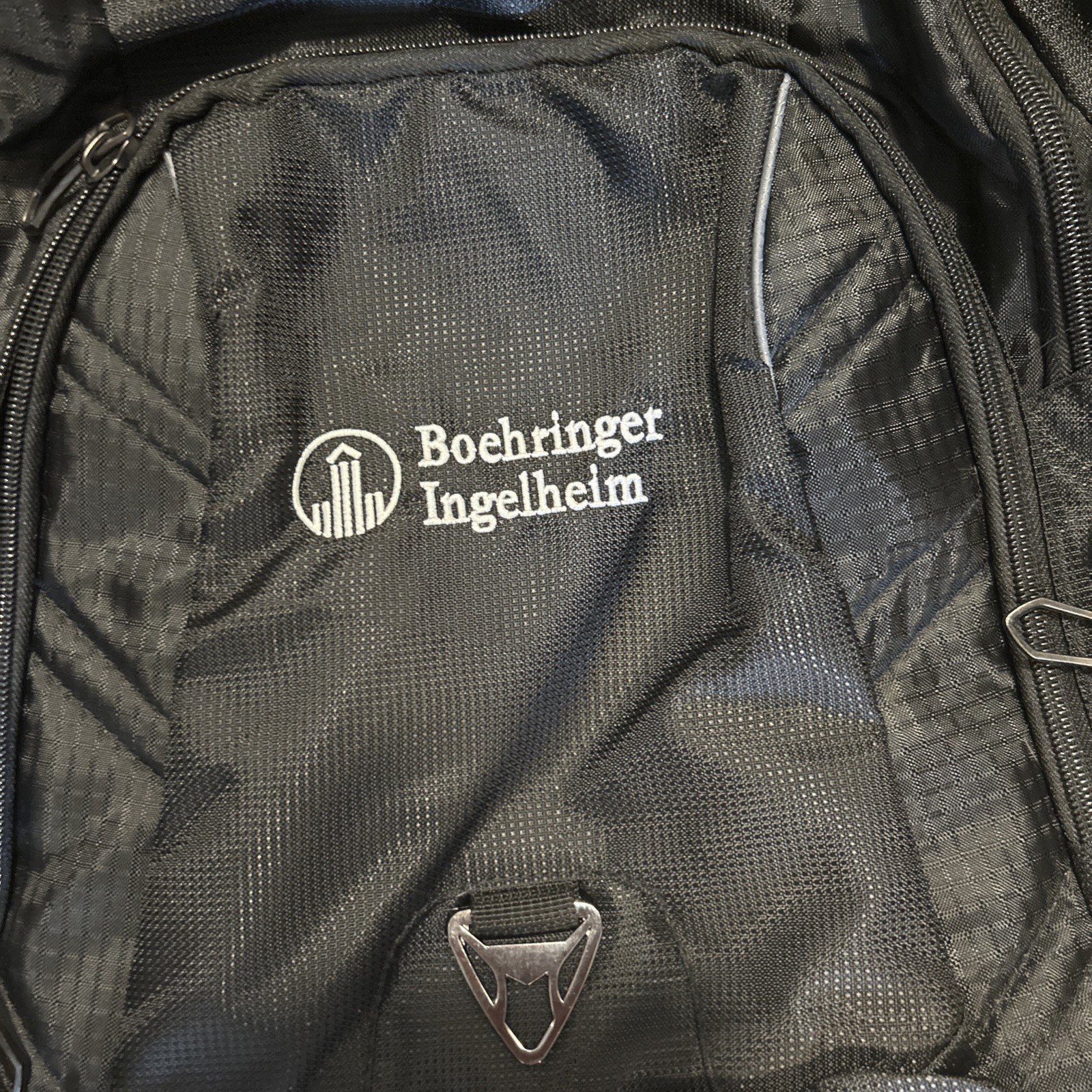 Leeds Checkmate Multi Compartment Computer Backpack Boehringer Ingelheim NEW