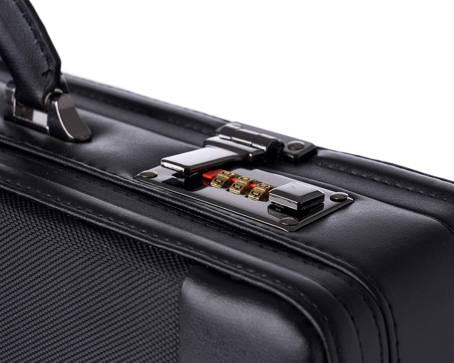 Mens Briefcase | Hard Side Business Case | Expandable Attache Case for Men | Dua