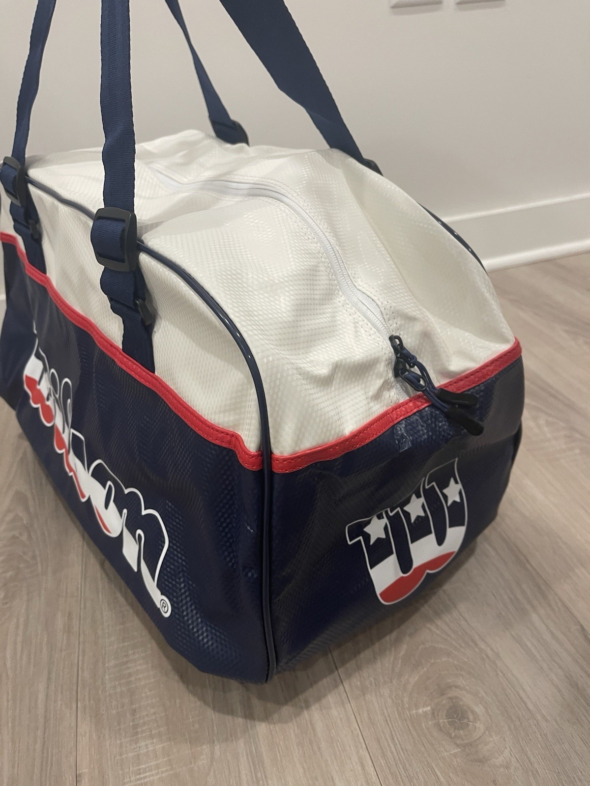 Wilson Red White Blue Duffle Bag American Flag USA United States