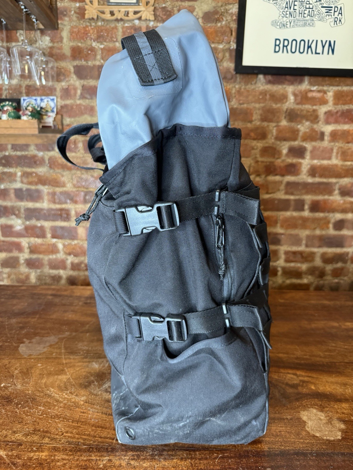 Chrome Industries Barrage Duffle Bag 55 Liters Black