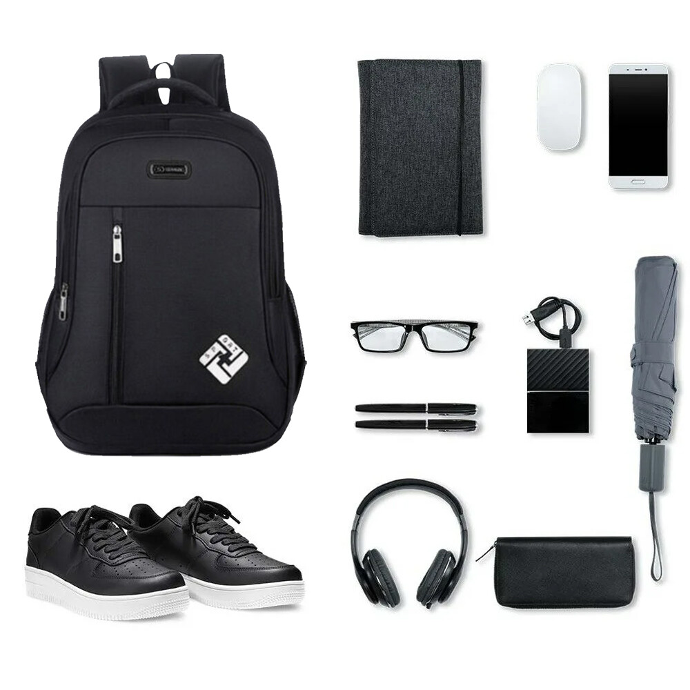 18″Anti Theft Extra Large Laptop Backpack USB Travel School Business Bag For Men