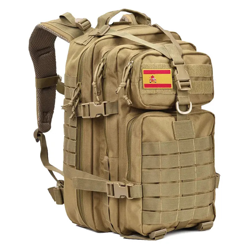 25L–45L Tactical Travel Backpack Men Waterproof Outdoor Sports Multi Bag