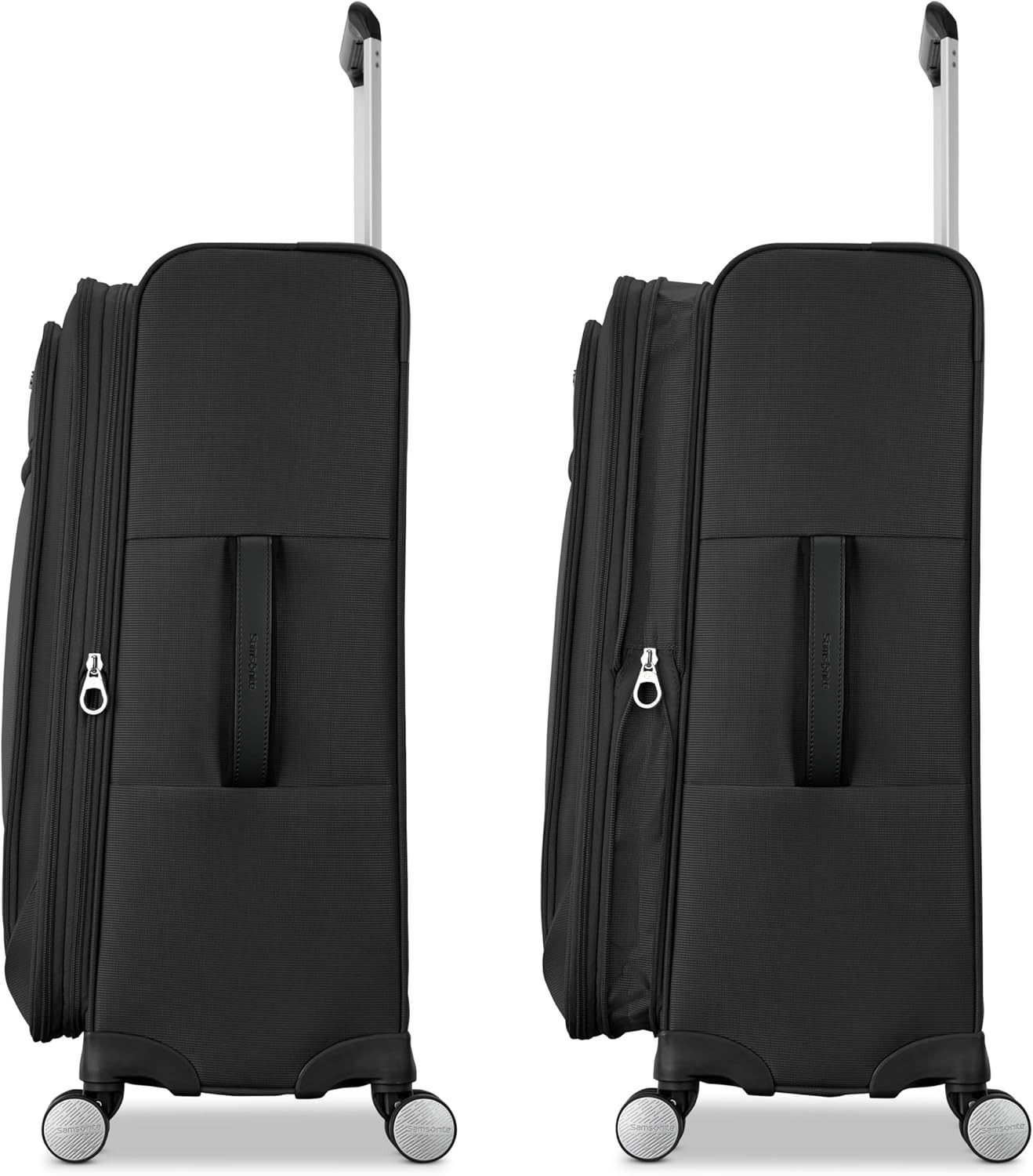 Soft-Sided 25-Inch Lightweight Medium Checked Expandable Element Suitcase: Durab