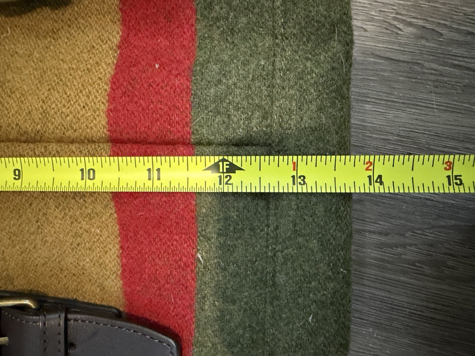 BARBOUR WOOL TARRAS BAG – Multicolor Rare Color-way – EXCELLENT