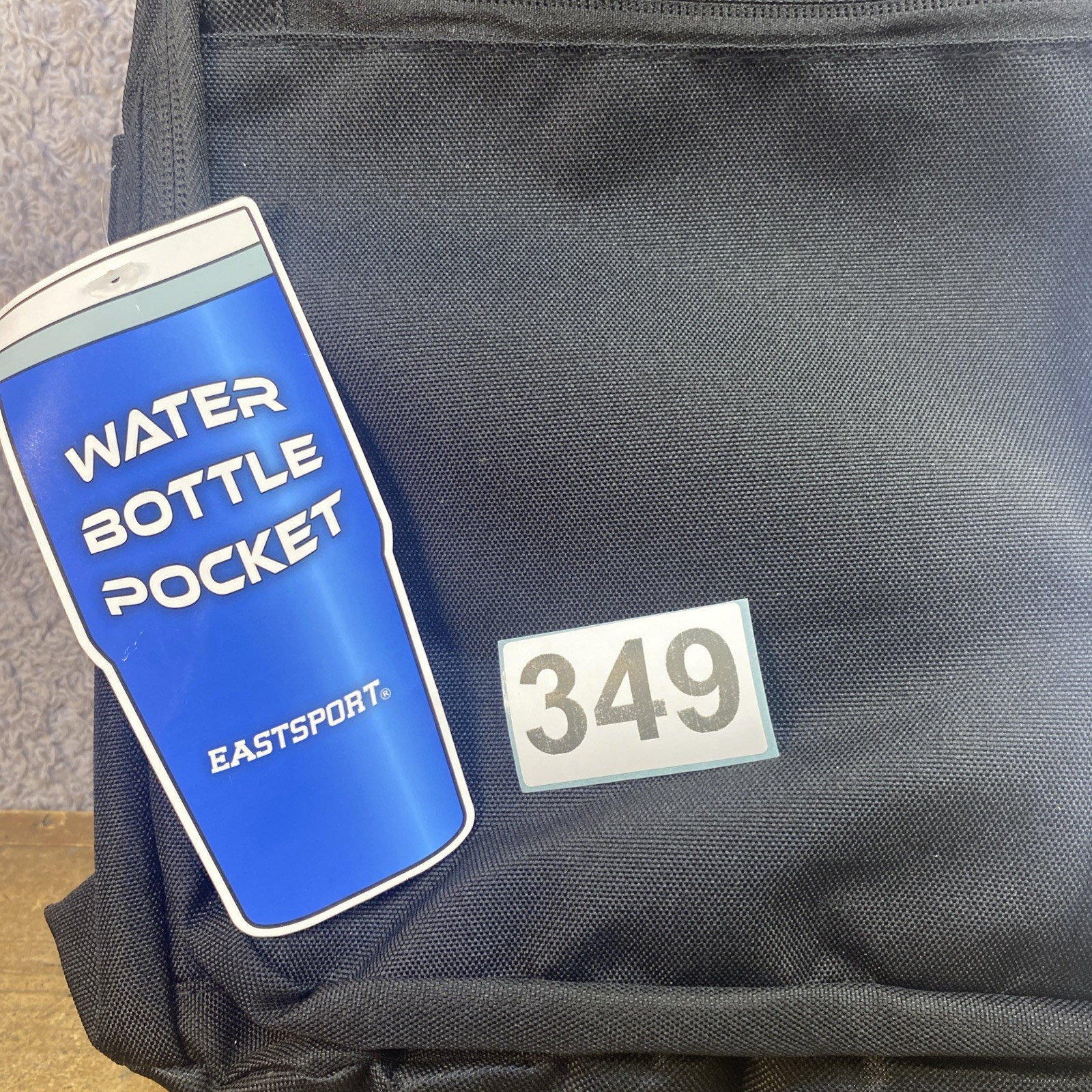 Eastsport Backpack Daypack Black School Laptop Pouch Lunch Bag New With Tags