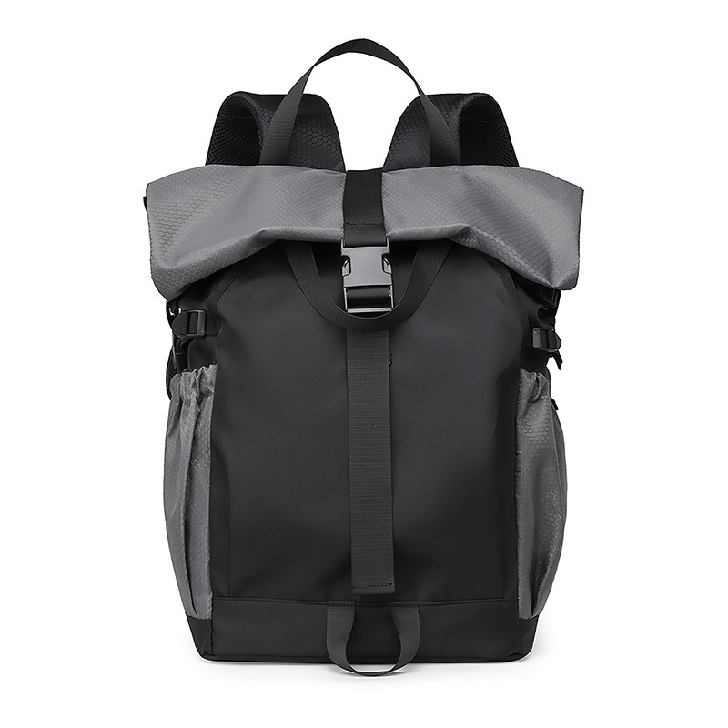 Men Business Backpack Large Capacity Waterproof Wear-resistant for Office Travel