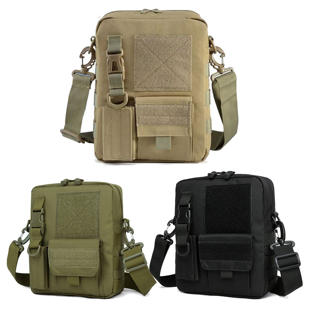 Men Tactical Military Sling Chest Bag Molle Backpack Crossbody Shoulder Pack Bag